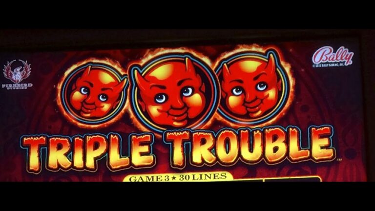 Triple Trouble Poker Slots